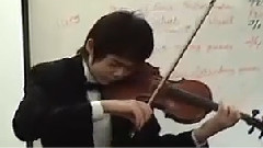 Benji Playing Violin in 2008