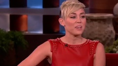 Miley On Her Haircut