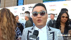 PSY On The 2013 Billboard Music Awards Blue Carpet