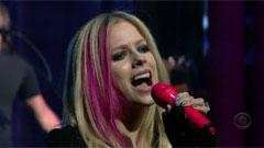 Avril Lavigne - When You're Gone Late Show