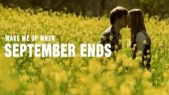 Green Day - Wake Me Up When September Ends