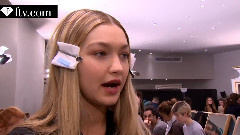 Gigi Hadid Model Talks FW 2015-2016