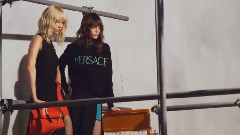 Versace FW 2015 AD Campaign BTS