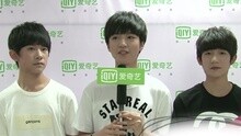 爱奇艺音乐榜：TFBOYS三小只感恩粉丝应援