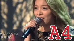 Ailee's Best Live Belts (A4-G5)