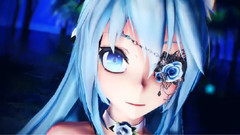 蔷薇婚纱唯美初音.伊甸园