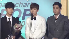 第5届Gaon Chart K-POP Awards 年度歌手奖 颁奖