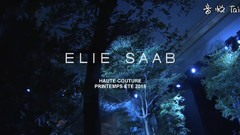 Elie Saab的高级定制时装2015春夏时装show