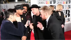 Rappin on the BRIT Awards 2016