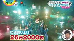 ZIP! 欅坂46 デビュー曲で歴代最高記録