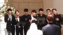 经纪人婚礼 EXO唱祝歌 INS视频一则