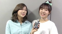 SBS 梦幻般的歌手 Apink 吴夏荣&金南珠 采访CUT