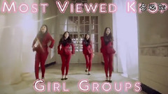 YouTube韩国女团MV点击量 TOP50(截至6.26)