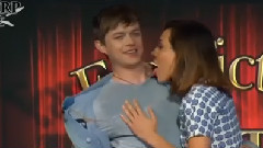 Dane DeHaan and Aubrey Plaza on MIDNIGHT Dane Cut