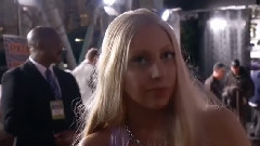 2013 AMAs Red Carpet Lady Gaga Interview