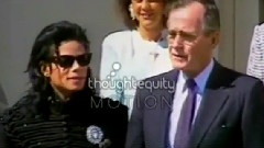 President Bush gives out Artisit of The Decade Award to him