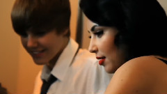 Justin Bieber And Kim Kardashian Behind The Scenes ELLE