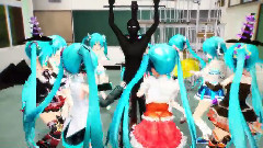 面对这么多的三妈初音(*@ο@*) 哇～