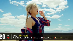 韩国歌曲外网投票排行榜TOP20 CUT