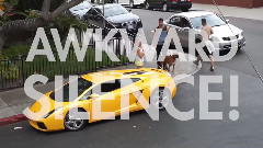 Gold Digger Lamborghini Prank