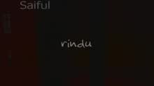 Rindu (Music Video)