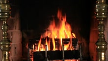 O Holy Night (Yule Log Video)