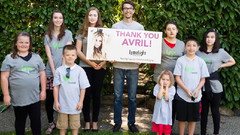 Avril Lavigne - LymeLight基金会资助受益人感谢艾薇儿2016