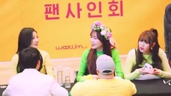 예인,빵떡 clip 러블리즈(Lovelyz) 팬싸인회@코엑스 메가박스 스퀘어