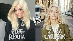 录音室与现场唱功比拼:Bebe Rexha vs Zara Larsson