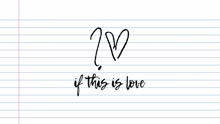 If This is Love (Lyric Video)