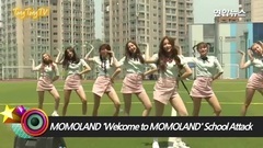 170518 MOMOLAND - Welcome to momoland 首尔恩平区新道中學校 突击应援演出