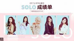 EP189 2017上半年女爱豆solo成绩单