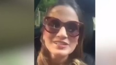 Verona Pooths dummes Selfie-Video - Mit Handy und ohne Gurt, Polizei wei Bescheid