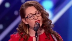 Mandy Harvey- Deaf Singer Earns Simon's Golden Buzzer With Original Song - America's Got Talent 2017