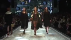 Dolce&Gabbana的充分展现出米兰时装周秋冬