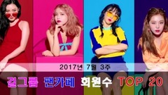 韩女团官咖排名TOP30(7月第3周2017)