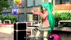 愛言葉【初音ミク_リボンガール服装】.