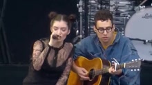 Lorde & Jack Antonoff - Me And Julio Down By The Schoolyard Outside Lands音乐节现场版 2017