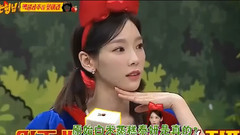 少女时代好队长泰妍综艺节目乘机宣传主打歌好丽带 白雪公主版傲奶