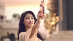 雪炫清爽代言啤酒广告