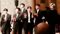 工作人员婚礼 EXO演唱祝歌