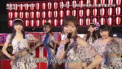 170802 AKB48 -恋するフォーチュンクッキー + 真夏のSounds good! @ FNSうたの夏まつり