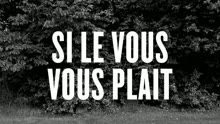 Si le vous vous plaît (audio + paroles) (Lyrics Video)