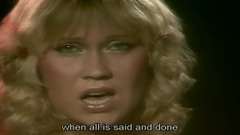 ABBA - When All Is Said And Done