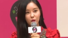 Hyomin T-ARA - Press-conference - It's Okay To Be Slightly Crazy [Hyomin full cut] 17/10/25