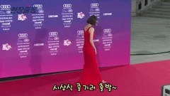 第一届The Seoul Award颁奖礼林允儿红毯新闻视频cut合集6