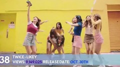 [TOP 50] K-POP女团和女艺人2017年MV油管播放量排行截至10月31日