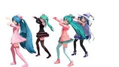 初音未来,VOCALOID家族 - [Mmd]Shake It Off[Pda模型]