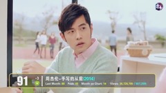 【华语】YouTube史上观看量最多的华语MV TOP100 (2017十一月更)