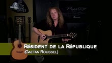 Cours de guitare - Résidents de la République (rendu célèbre par Alain Bashung)